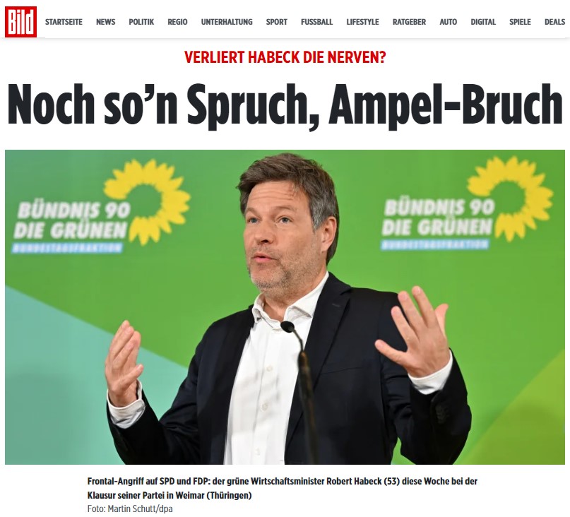 VERLIERT HABECK DIE NERVEN? Noch so’n Spruch, Ampel-Bruch